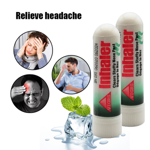 Inhalador Nasal en Cilindro de Menta, Refresca el Cerebro, Anti-Rinitis, Aspirador Nasal, Cura la Fatiga Nasal, Refrescante - Product Image 2