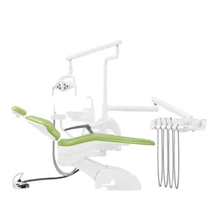 歯科医の椅子は、LEDライトセンサーライト付きの一体型歯科ユニット/歯科用椅子を制御しました