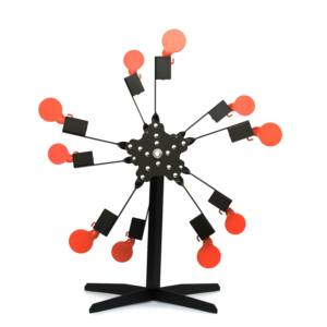 Cible <span class=keywords><strong>de</strong></span> pratique <span class=keywords><strong>de</strong></span> chasse à Double grande roue personnalisable 22lr, cible <span class=keywords><strong>de</strong></span> tir en métal à granulés - Product Image 1