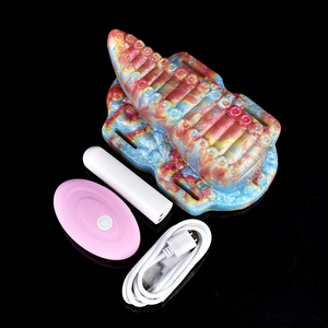 Juguete sexual vibratorio con cinturón para mujeres y hombres, masturbador con mensaje de estimulación de pene y punto mágico - Product Image 4