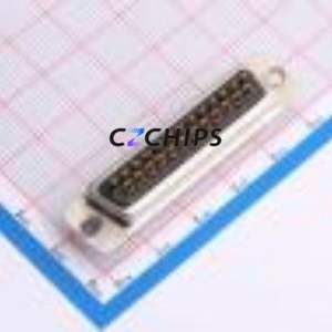 DB-25PF-N D-Sub/VGA Connector Connector ( Gender: Male )( Total Number of PINs: 25P )( Number of Rows: 2 ) - Product Image 2