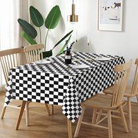 Rouleau de couverture de table en plastique jetable noir classique avec coupe-glissière pratique pour nappe de fête barbecue