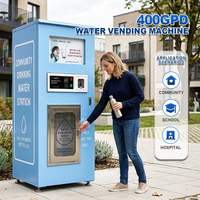 Máquina Expendedora de Agua Automática de Alta Calidad, Estación de Recarga de Agua Pura con Monedas, Billetes y Tarjetas