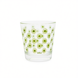 Verre à eau Excelsa 25 cl, motif marguerite verte - Product Image 3