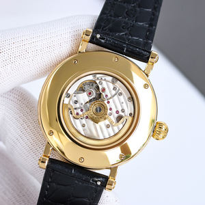 Reloj de Pulsera Elegante de Estilo Retro para Hombre y Mujer, Grado 5A, con Calendario Completo, Patrón Metálico Circular, Diseño Artístico y Moderno - Product Image 6