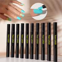 Stylo de Nail Art 3-en-1 : Kit de Vernis Gel UV Monophase Haute Performance, Non Toxique, Base, Couleur et Top Coat, Certifié HALAL, pour Salon de Manucure et Création DIY