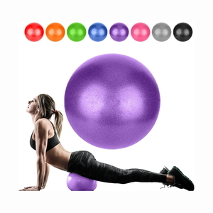 Pelota de Yoga de PVC Antideslizante de 25 cm con Logotipo Personalizado, Pelota de Ejercicio Inflable para Pilates, para Estudio de Pilates - Product Image 4