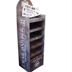 ชั้นวางแสดงสินค้าเครื่องสำอางค์ชั้นวางจัดแสดงกระดาษแข็งซูเปอร์มาร์เก็ต - Product Image 1