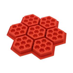 Moldes de silicona para hornear <span class=keywords><strong>panal</strong></span>, moldes para repostería, postres y muffins, precio competitivo - Product Image 1