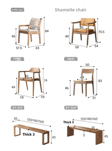 Mesa <span class=keywords><strong>de</strong></span> comedor larga <span class=keywords><strong>de</strong></span> madera maciza adecuada para sala <span class=keywords><strong>de</strong></span> estar, estudio Mobien, <span class=keywords><strong>biblioteca</strong></span>, escritorio <span class=keywords><strong>de</strong></span> estudio, mesa <span class=keywords><strong>de</strong></span> tablero grande para oficina para padres e hijos - Product Image 6