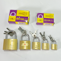 Bon marché, cadenas de sécurité en fer avec logo personnalisé, cadenas en laiton