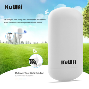 5.8G 450Mbps kuwifi 100Mbps WAN ngoài trời Repeater wifi cầu 3km point-to-point mở rộng không dây Mạng Truyền Thông - Product Image 4