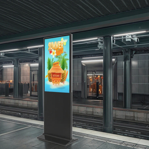 Nuovo espositore pubblicitario LCD verticale da 43 pollici per interni con funzione SDK per negozio al dettaglio e <span class=keywords><strong>Monitor</strong></span> <span class=keywords><strong>Digital</strong></span> <span class=keywords><strong>Signage</strong></span> della metropolitana - Product Image 1