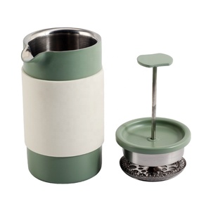 12oz Stainless Steel Camping Coffee french Press set - Product Image 2