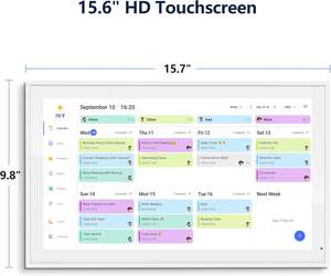 <span class=keywords><strong>Show</strong></span> 15 (modelo más reciente) Centro de cocina Full HD de 15.6 pulgadas para la organización del hogar, con calendario digital táctil Fire <span class=keywords><strong>TV</strong></span> integrado con wifi - Product Image 3