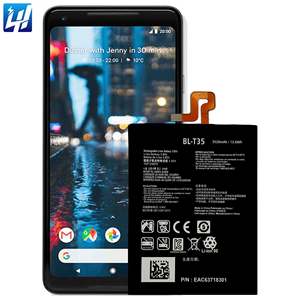 แบตเตอรี่ลิเธียมโทรศัพท์มือถือ BL-T35 สำหรับ LG Google Pixel 2 XL 2XL PIXEL2 XL T35 BLT35 3520mAh 3.85V - Product Image 5