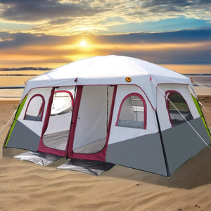 <span class=keywords><strong>Tenda</strong></span> da <span class=keywords><strong>Campeggio</strong></span> Automatica Monostrato Wind Valley Grande all'Ingrosso Due Camere e Un Soggiorno <span class=keywords><strong>Estiva</strong></span> da Esterno Parasole in Oxford per Famiglia - Product Image 5