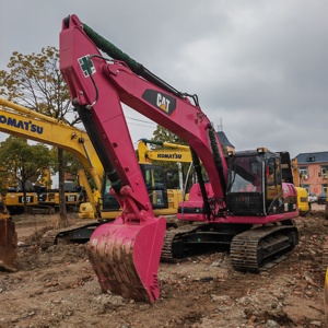 ปั๊มไฮดรอลิกสำหรับรถขุดตีนตะขาบสีชมพู CAT 320D อะไหล่หลักสำหรับงานหนัก อุปกรณ์ก่อสร้าง มีสีให้เลือก - Product Image 4
