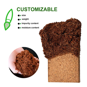 Sustrato de Fibra de Coco Libre de Patógenos, Anti-Compactación, Expande a 15 Galones Cada Bloque de Coco Comprimido para Ranas de Árbol y <span class=keywords><strong>Pac</strong></span>-<span class=keywords><strong>Man</strong></span> - Product Image 1