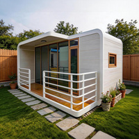 Luxe et Confort : Capsule Préfabriquée de 30 pieds, Maisonnette Apple pour Locations Hôtelières et Vacances