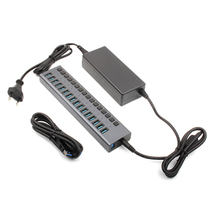 16 puertos USB 3,0 5Gbps Transferencia de datos y enchufe de alimentación 90W HUB multipuerto para cada extensión de equipo USB 3,0 - Product Image 1