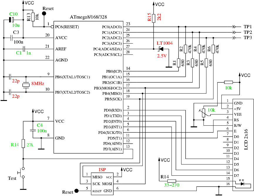 Esr Meter T4 TESTER TRANSISTOR Digitale LCD Misuratore Fai Da Te Misuratore Di Tester Per Condensatori - Foto 11