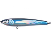 Leurre de pêche flottant en bois de 120g, type crayon, pour thon, leurre artificiel dur en forme de crayon