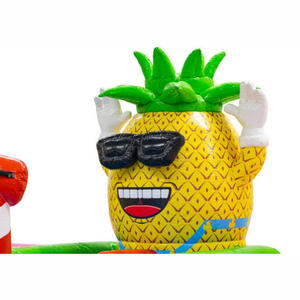 Parque Acuático Inflable Comercial con Juegos Deportivos para Parques de Diversiones, Colección Inflable de Piña Hawaiana - Product Image 3