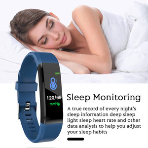 Pulsera Inteligente <span class=keywords><strong>115</strong></span> <span class=keywords><strong>Plus</strong></span> 2022, Monitor de Ritmo Cardíaco, Monitor de Presión Arterial, Monitor de Actividad Física Inteligente, <span class=keywords><strong>115</strong></span> <span class=keywords><strong>Plus</strong></span> PK 116plus, Reloj Inteligente - Product Image 3