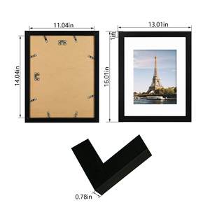 Vente chaude Bois Ensemble <span class=keywords><strong>de</strong></span> Two11 * 14 <span class=keywords><strong>Collage</strong></span> Cadre Photo À La Mode Maison Bureau Décoration Cadre Photo - Product Image 1