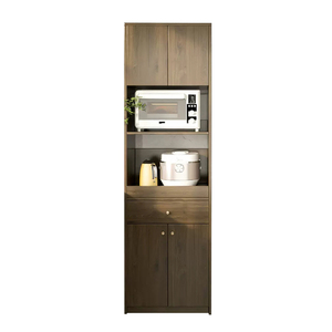 Itchen abinet uxiliary uffet con 3Door ababinet djustable helhelf rawawers y helves - Product Image 1