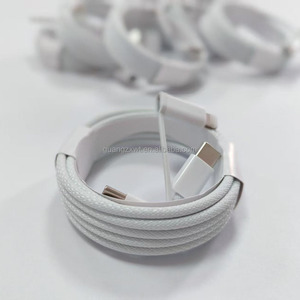 Cavo USB-C a C e Lightning 2 in 1 all'ingrosso, ricarica rapida, in nylon intrecciato, PD 60W, per trasferimento dati, compatibile con Android <span class=keywords><strong>Samsung</strong></span> - Product Image 2