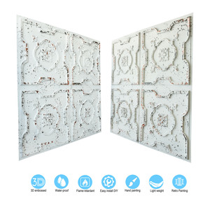 Gạch Trần, gạch trần thả 24x24, cho nhà cắt tóc pl87 đau khổ nứt màu trắng đen - Product Image 6