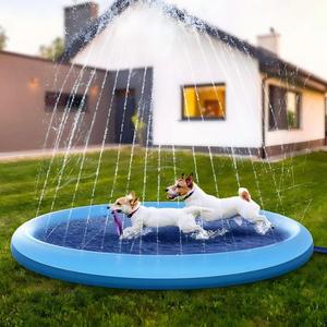 Tapis de jeu aquatique <span class=keywords><strong>gonflable</strong></span> de 1,5 m pour enfants, jouets aquatiques d'extérieur pour bébés, tout-petits, garçons et filles - Product Image 4
