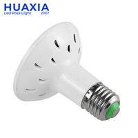 Ampoule LED RGB pour piscine, base à vis E27, lumière de piscine à changement de couleur, lumière submersible pour piscine, ampoule PAR25