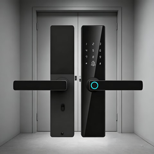 Cerraduras inteligentes de aluminio de alta calidad para puertas, <span class=keywords><strong>componentes</strong></span> de <span class=keywords><strong>cerradura</strong></span> inteligente 6068 con alimentación de emergencia USB para el hogar y hoteles - Product Image 1