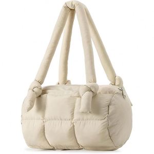 High Quality Large Capacity Daily Use Soft Nylon Women Quilted <b>Crossbody</b> <b>Bag</b> Light Weight Puffer Shoulder <b>Bag</b> - Product Image 1