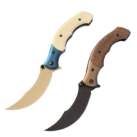 Couteau de survie tactique EDC 7465 pour le camping et la pêche, couteau pliant de poche pour l'extérieur, lame 8Cr13Mov, personnalisable pour OEM, multi-outils