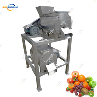 Industriële groente- en fruitsapcentrifuge, aardbeien-, druiven-, pruimen-, abrikozen-, kweepeerv-, sinaasappel-, passievrucht-, mango- en ander fruitpulper/pulpmachine