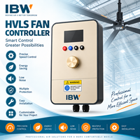 Variateur de vitesse pour ventilateur HVLS, contrôleur de fréquence variable triphasé 0,3-1,5 kW pour grand ventilateur industriel