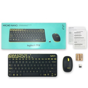 Black White Wholesale Original Mk240 Nano Wireless <b>Keyboard</b> and Mouse Set Mk240 Nano Mk240 Nano - Product Image 4