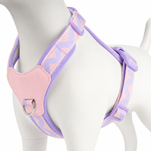 Factory Customized Dog Harness <b>Rower</b> New Design Adjustable Comfortable Durable Nylon Breathable Mesh Washable - Product Image 2