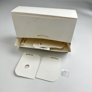 Grosir kosong 7oh 3ct 5ct Sliver cetak kartu kertas Tab dengan lecet kustom pil Premium <span class=keywords><strong>5</strong></span> pak 10 pak kotak kertas ritel - Product Image 6