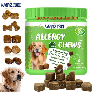Заводская оптовая продажа, защита от аллергии на собак, защита от зуда и сезонная аллергия, здоровье кишечника и пищеварения-Иммунная добавка для домашних животных - Product Image 1