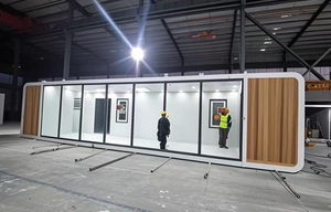 Petite <span class=keywords><strong>maison</strong></span> sur roues préfabriquée portable bon marché - Product Image 5