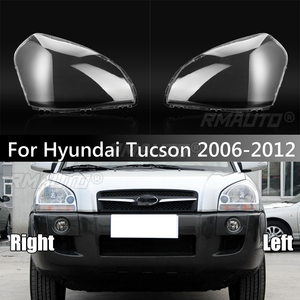 Cubierta de Faro Delantero para Automóvil, Carcasa Transparente para Faros Delanteros, Lente Protectora para Hyundai Tucson 2006-2012 - Product Image 1