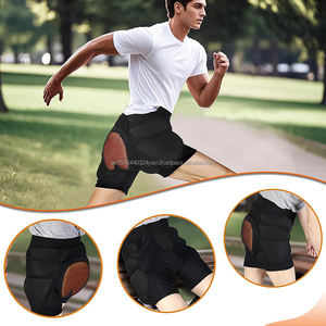 Shorts de protection rembourrés pour snowboard, pantalon de ski avec protection des hanches, coussinets de protection pour le fessier pour le patinage, équipement de protection contre les chocs pour femmes et hommes - Product Image 4