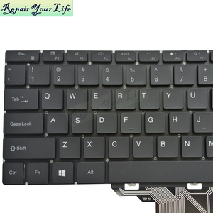 Teclado de portátil F2 Silence con retroiluminación en inglés estadounidense para X390F CH1401L Chuwi LarkBook X 14 CWI534, nuevo, negro - Product Image 4