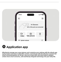 Lunettes Intelligentes IA OEM MT5 Ultra Meta avec Traduction IA, Commande Vocale, Caméra 1080P, Étanchéité IP67, Étui de Charge Magnétique