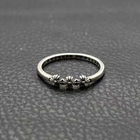 21 Stück Vintage Kreuzmuster Antik-Silber-Optik Gravierte Metall-Modeschmuck-Ringe für Männer und Frauen Geschlossene Fingerringe